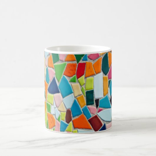 Farbige Mosaikfliesen Kaffeetasse (Mittel)