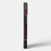 Farbige Mosaikfliesen mit Monogram! Case-Mate iPhone Hülle (Rückseite / Rechts)