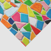Farbige Mosaikfliesen Seidenpapier (Detail)