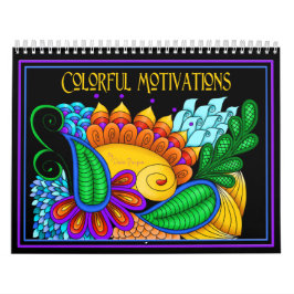 Farbige Motivationen Positiver Gedankenkalender Kalender