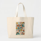 Farbige Motivierend Tote Tasche (Vorne)