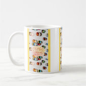 Farbige Murmeln & Herz "Liebe Sie, Mama" Tasse (Links)
