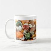 Farbige Muschelmuster Kaffeetasse (Links)