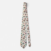 Farbige Muschelmuster Krawatte (Vorderseite)