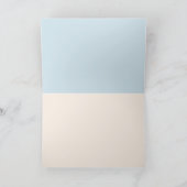 Farbige Muscheln am Strand - Blank Karte (Innenseite)