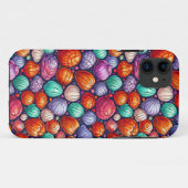 Farbige Muscheln Case-Mate iPhone Hülle (Rückseite (Horizontal))