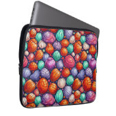 Farbige Muscheln Laptopschutzhülle (Vorne Rechts)
