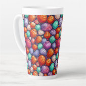 Farbige Muscheln Milchtasse (Linke Ecke)