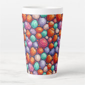 Farbige Muscheln Milchtasse (Vorderseite)