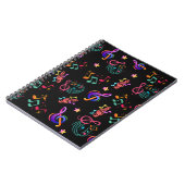 Farbige Musik Notizblock (Linke Seite)