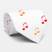 Farbige Musikernotes: Necktie / Krawatte (Gerollt)