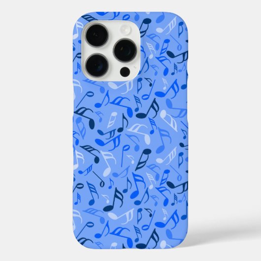 Farbige Musiknoten Case-Mate iPhone Hülle (Rückseite)