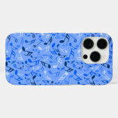 Farbige Musiknoten Case-Mate iPhone Hülle (Rückseite (Horizontal))