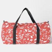 Farbige Musiknoten Duffle Bag (Vorderseite)