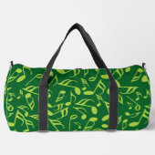 Farbige Musiknoten Duffle Bag (Vorderseite)