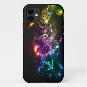 Farbige Musiknoten für Musikfans Case-Mate iPhone Hülle