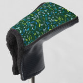 Farbige Musiknoten Golf Headcover (3/4 Vorderseite)
