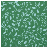 Farbige Musiknoten Stoff (Muster)