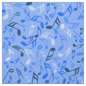 Farbige Musiknoten Stoff (Muster)