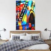 Farbige Mystik Leinwanddruck (Insitu (Schlafzimmer))