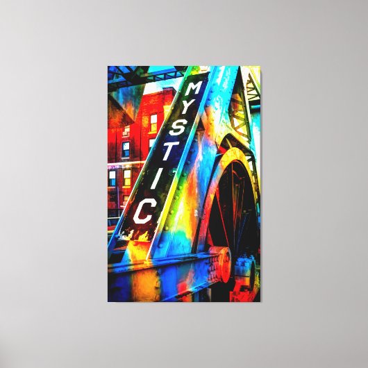 Farbige Mystik Leinwanddruck (Vorderseite)