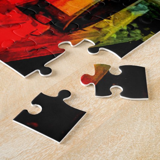 Farbige Mystik Puzzle (Seite)