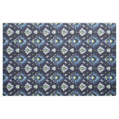 Farbige naby-blaue Kat-Stammmuster Stoff (Yard (91,4 cm))
