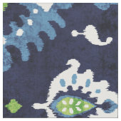 Farbige naby-blaue Kat-Stammmuster Stoff (Nahaufnahme)