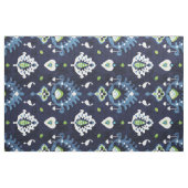 Farbige naby-blaue Kat-Stammmuster Stoff (Fat Quarter (45,7 x 55,9 cm))