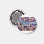 Farbige Nacht Magnet (Vorderseite/Rückseite)