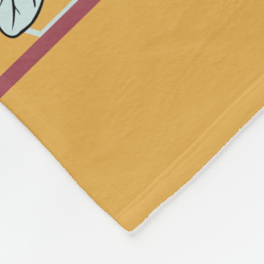 Farbige, nahtlose Blumenmuster personalisierter Na Fleecedecke (Ecke)