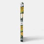 Farbige, nahtlose Blumenmuster personalisierter Na iPhone Hülle (Rechte Seite)