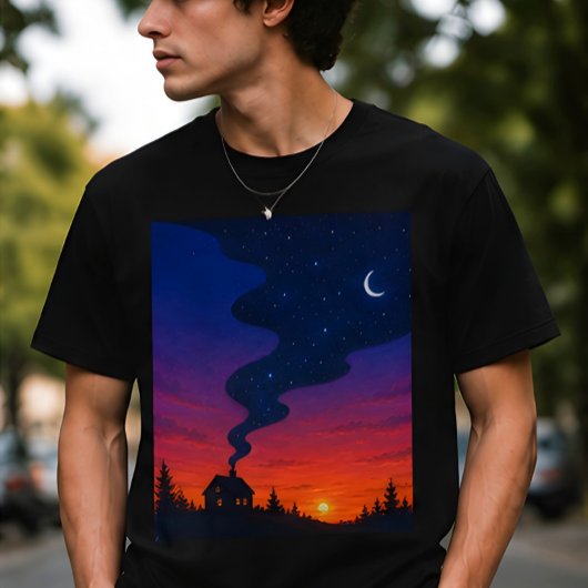 Farbige Natur T-Shirt