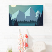 Farbige Naturlandschaft Banner (Insitu)