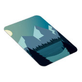 Farbige Naturlandschaft Magnet (Rechte Seite)