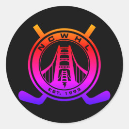 Farbige NCWHS-Aufkleber Runder Aufkleber