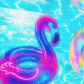 Farbige Neon-Gummiente Tapete Spaß Regenbogen (Naht)