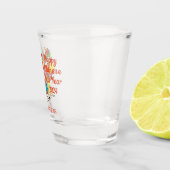 Farbige Niedliche Cartoon Dragon Chinesisch Neues Schnapsglas (Rechts)