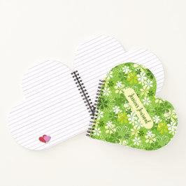 Farbige Niedliche Illustration Daisy-Muster Notizblock