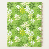 Farbige Niedliche Illustration Daisy-Muster Planer (Rückseite)