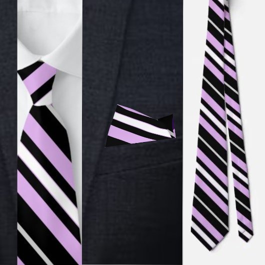 Farbige Niedliche Streifen Muster Neck Tie Krawatte