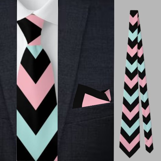 Farbige Niedliche Streifen Muster Neck Tie Krawatte