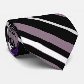 Farbige Niedliche Streifen Muster Neck Tie Krawatte (Gerollt)
