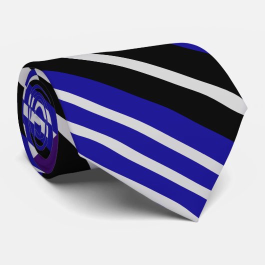 Farbige Niedliche Streifen Muster Neck Tie Krawatte (Gerollt)