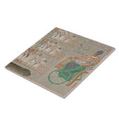 Farbige niedrige Entlastungen von der Südgalerie Fliese (Seite)