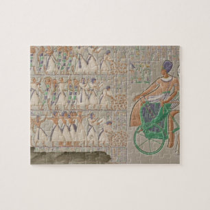 Farbige niedrige Entlastungen von der Südgalerie Puzzle