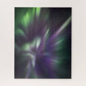 Farbige Nordlichter Puzzle (Vertikal)