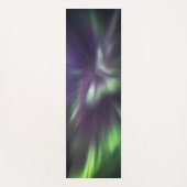 Farbige Nordlichter Yogamatte (Vorderseite)