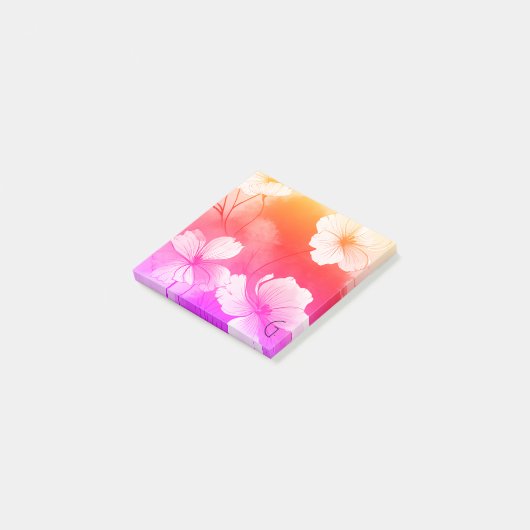 Farbige Note Pad Post-it Klebezettel (angewinkelt)