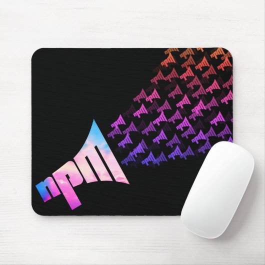 Farbige NPM-Maus-Pad Mousepad (Mit Mouse)